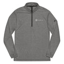 Atlantic AE Quarter Zip Adidas Dry-Wick Pullover - White Logo