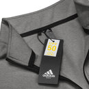 Atlantic AE Quarter Zip Adidas Dry-Wick Pullover - White Logo