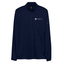 Atlantic AE Quarter Zip Adidas Dry-Wick Pullover - White Logo