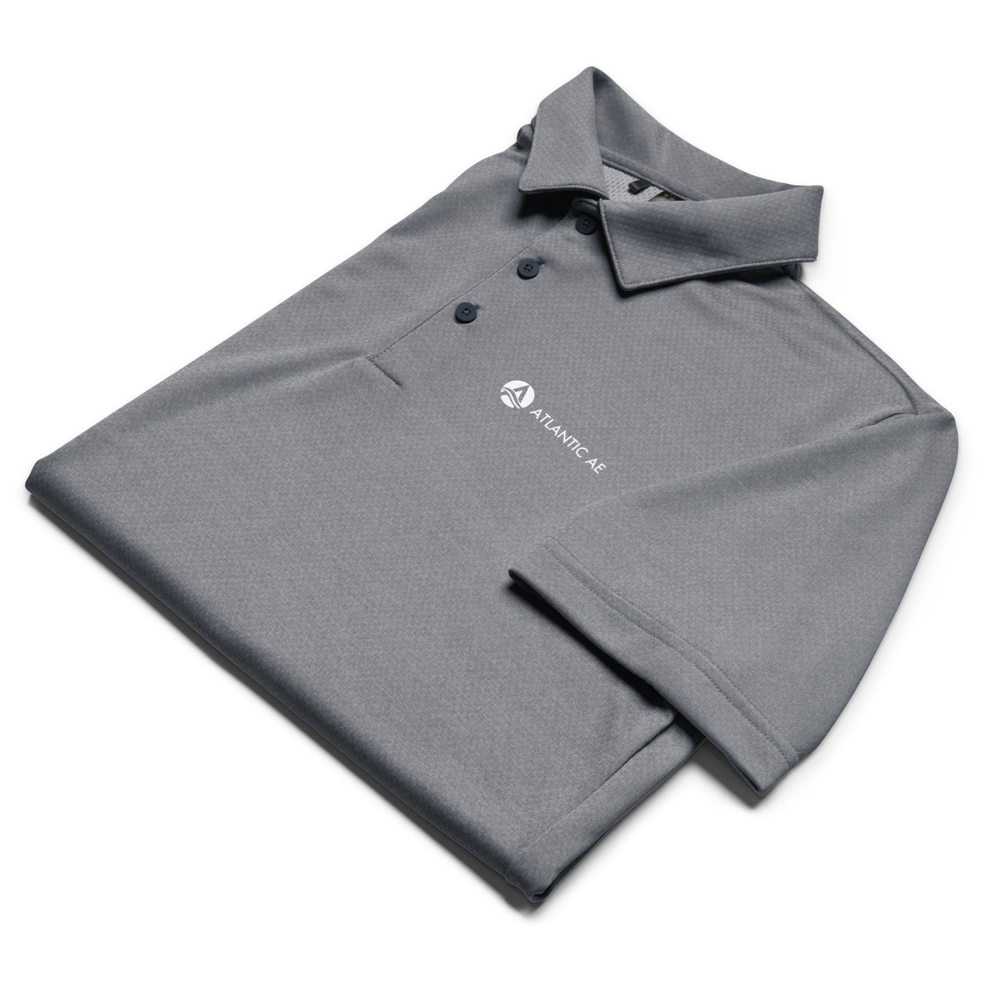Adidas unisex space-dyed polo
