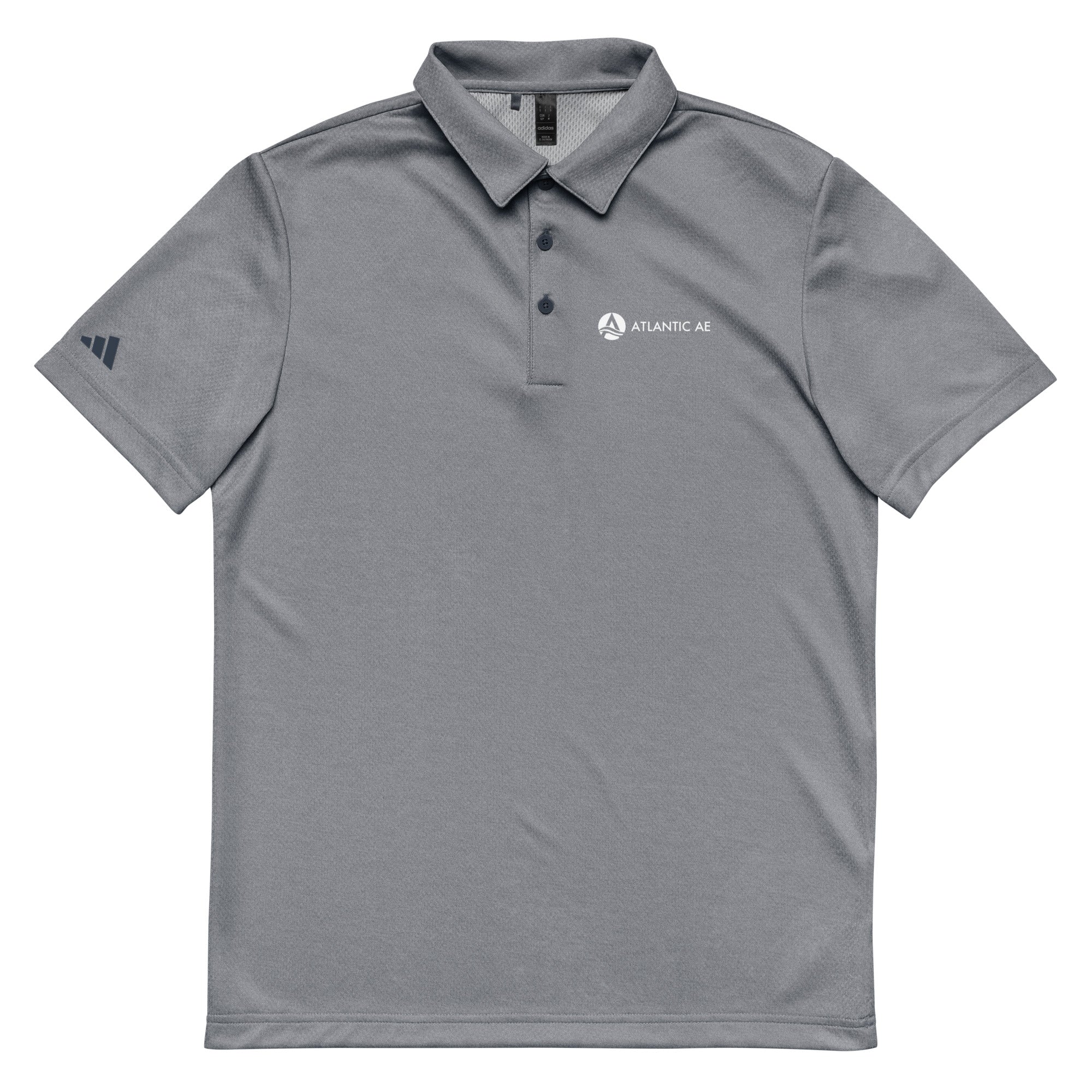 Adidas unisex space-dyed polo
