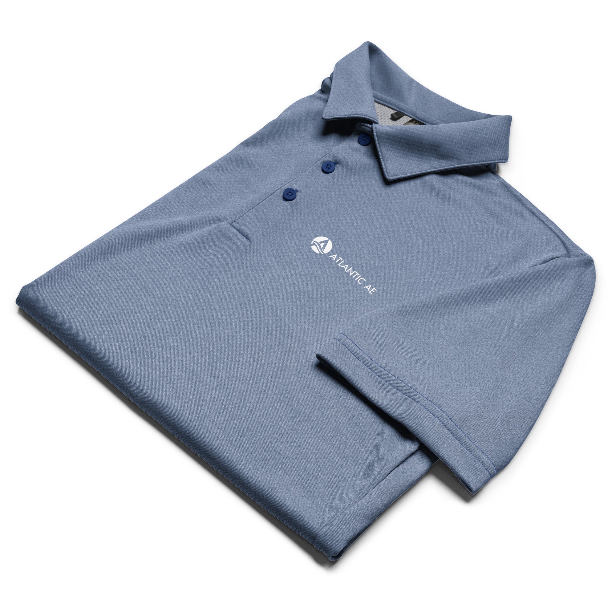 Adidas unisex space-dyed polo