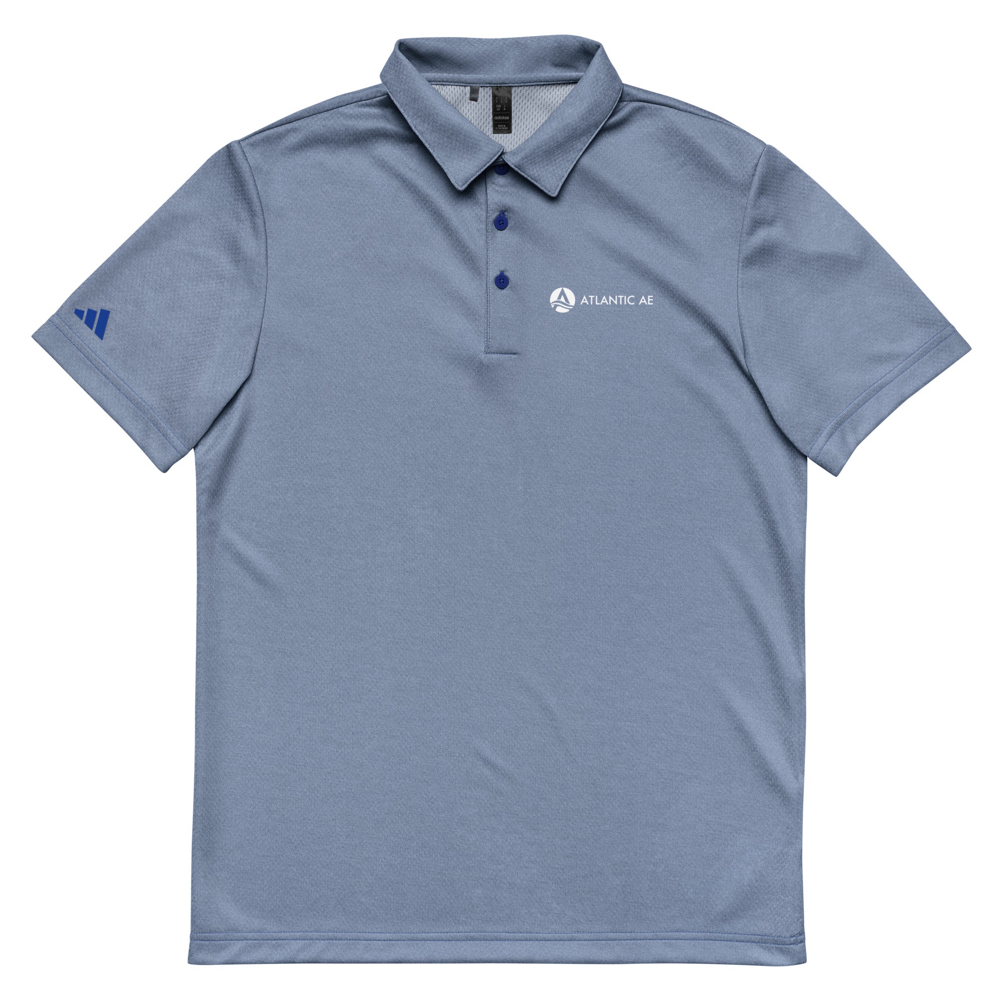 Adidas unisex space-dyed polo