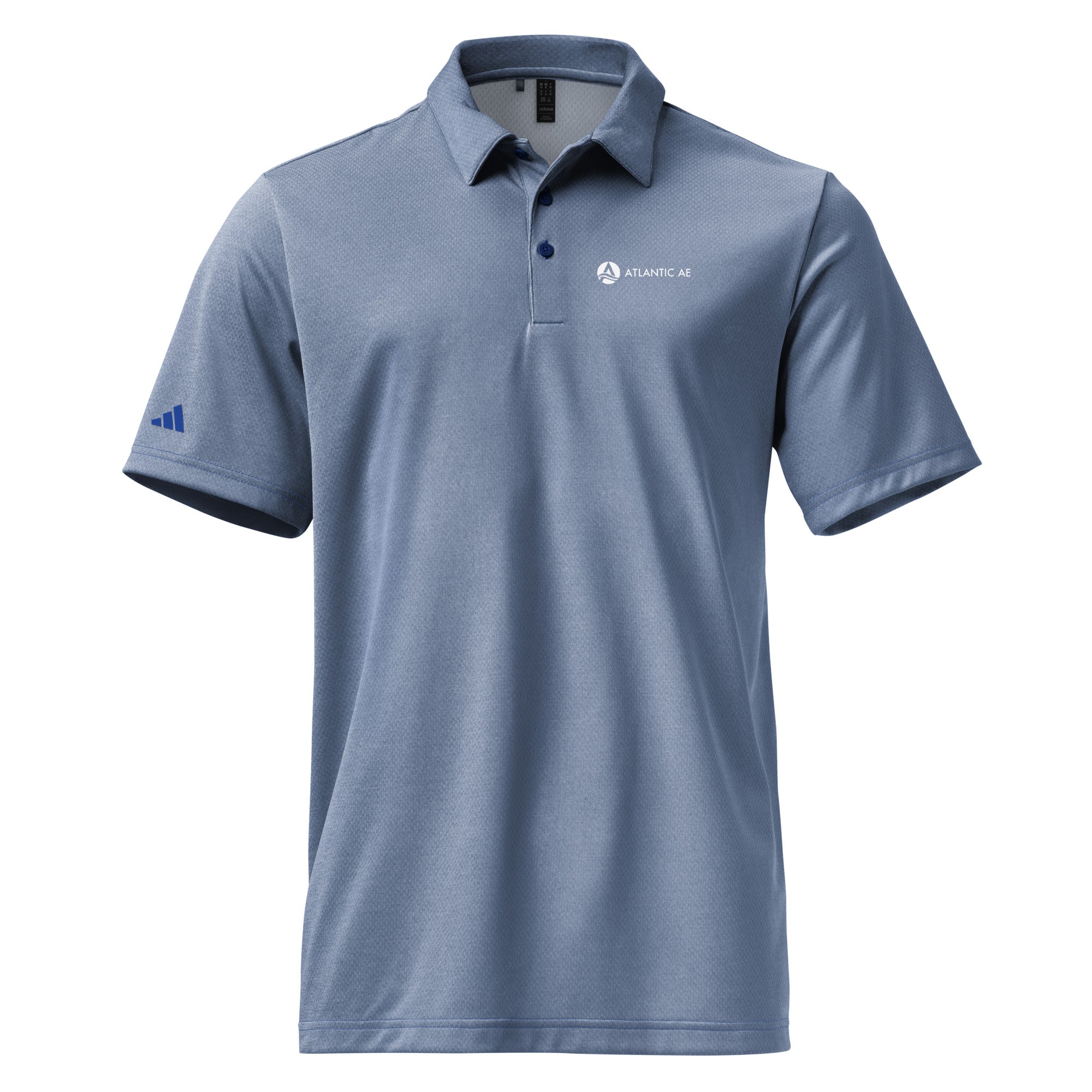 Adidas unisex space-dyed polo