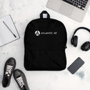 Atlantic AE Work/Sport Backpack - Black/White Logo