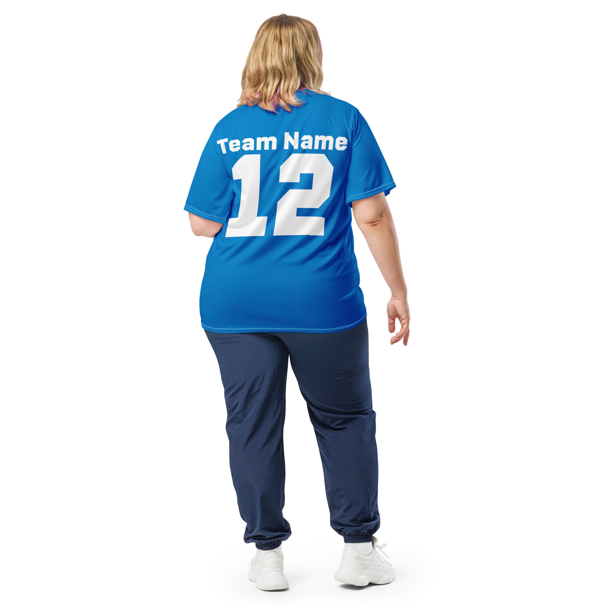 Recycled unisex sports jersey
