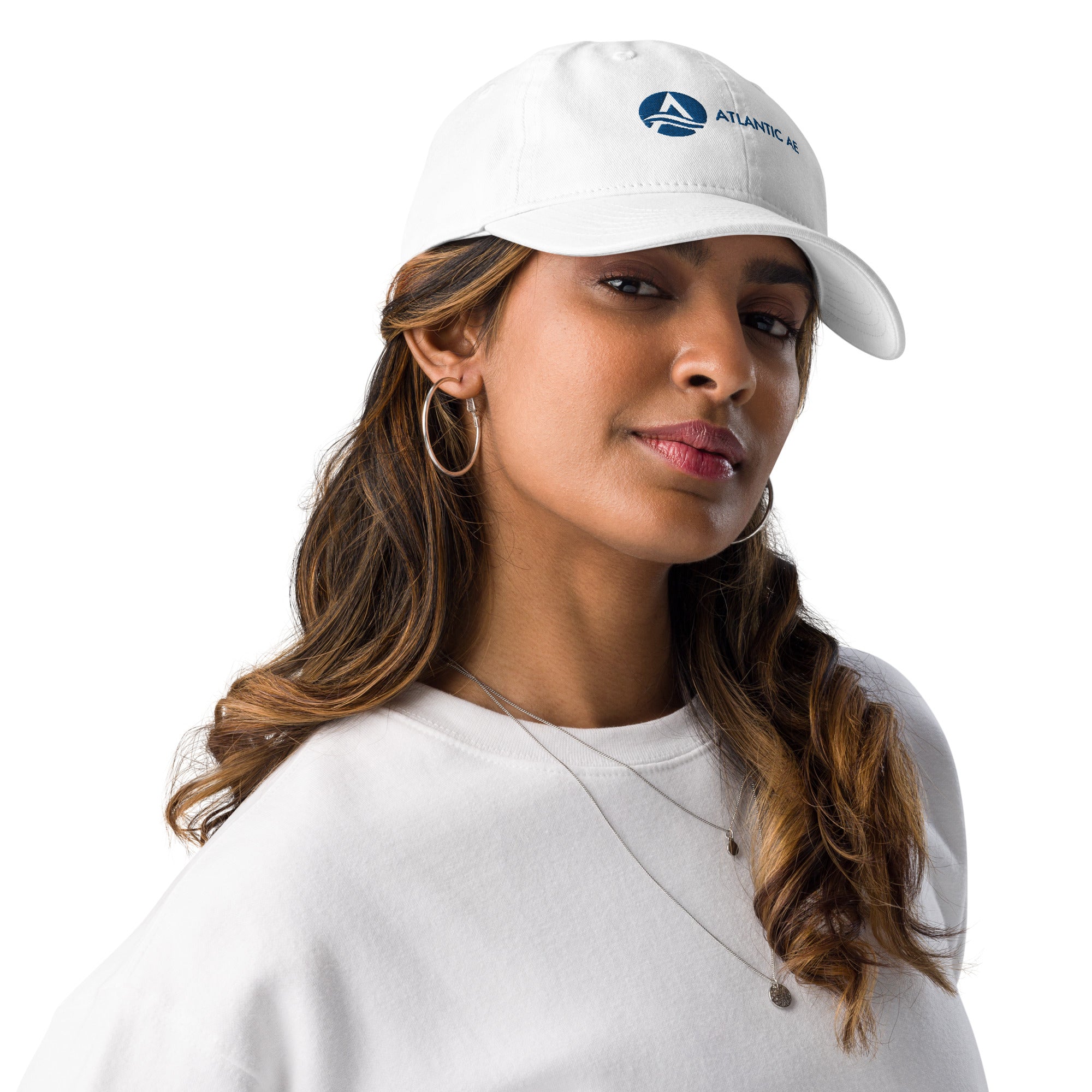 Atlantic AE Champion® Dad Hat - Blue Logo