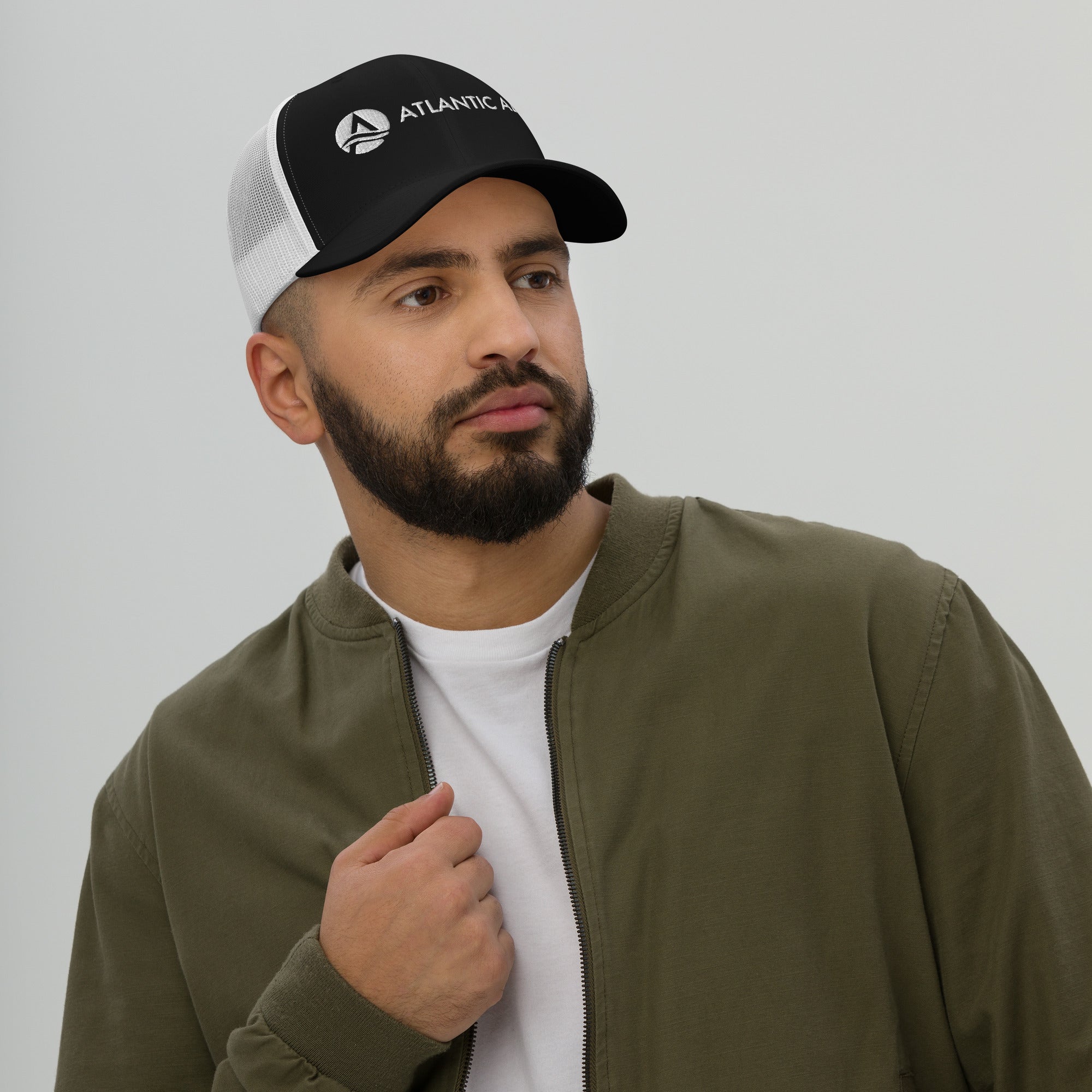 Atlantic AE Mesh Back Trucker Cap