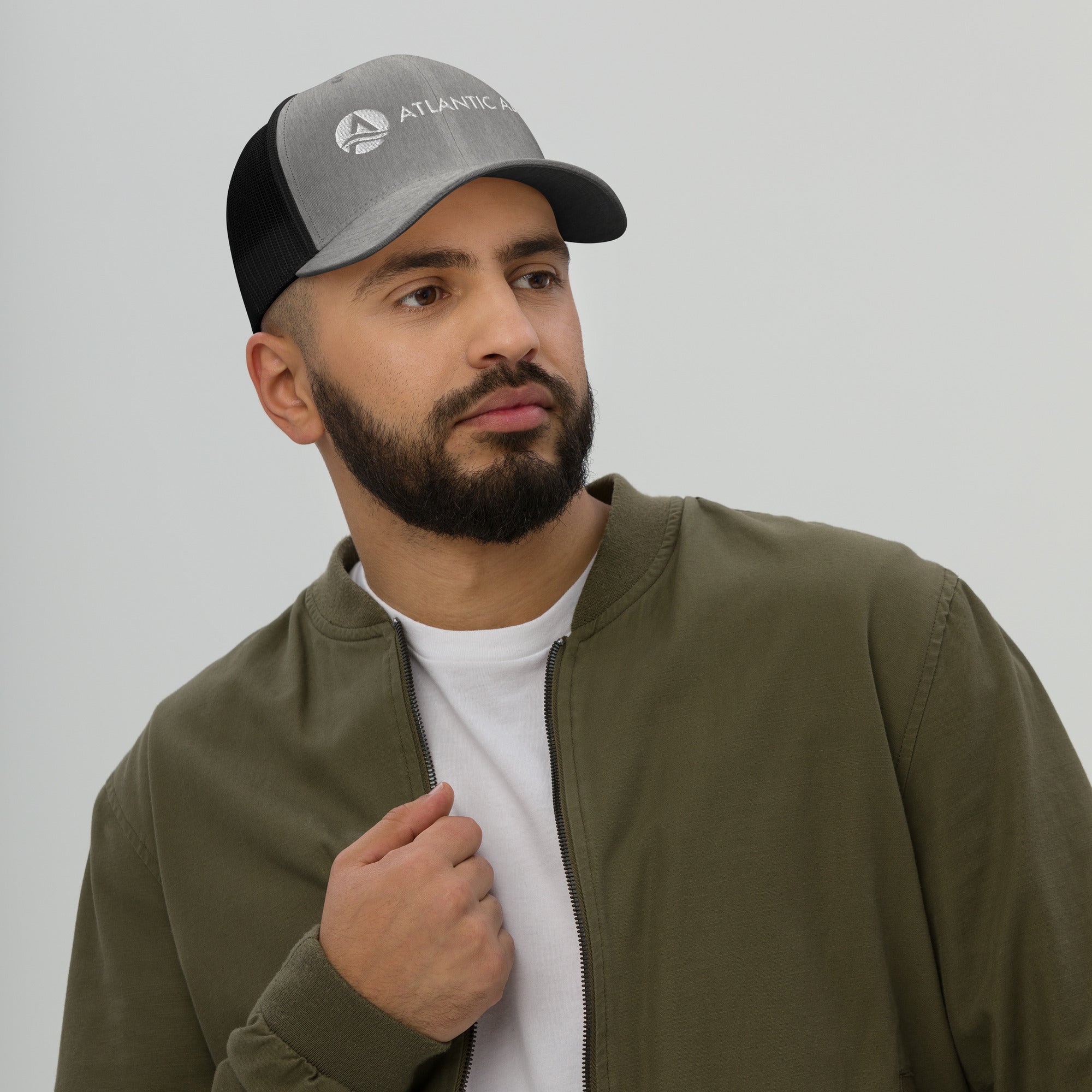 Atlantic AE Mesh Back Trucker Cap