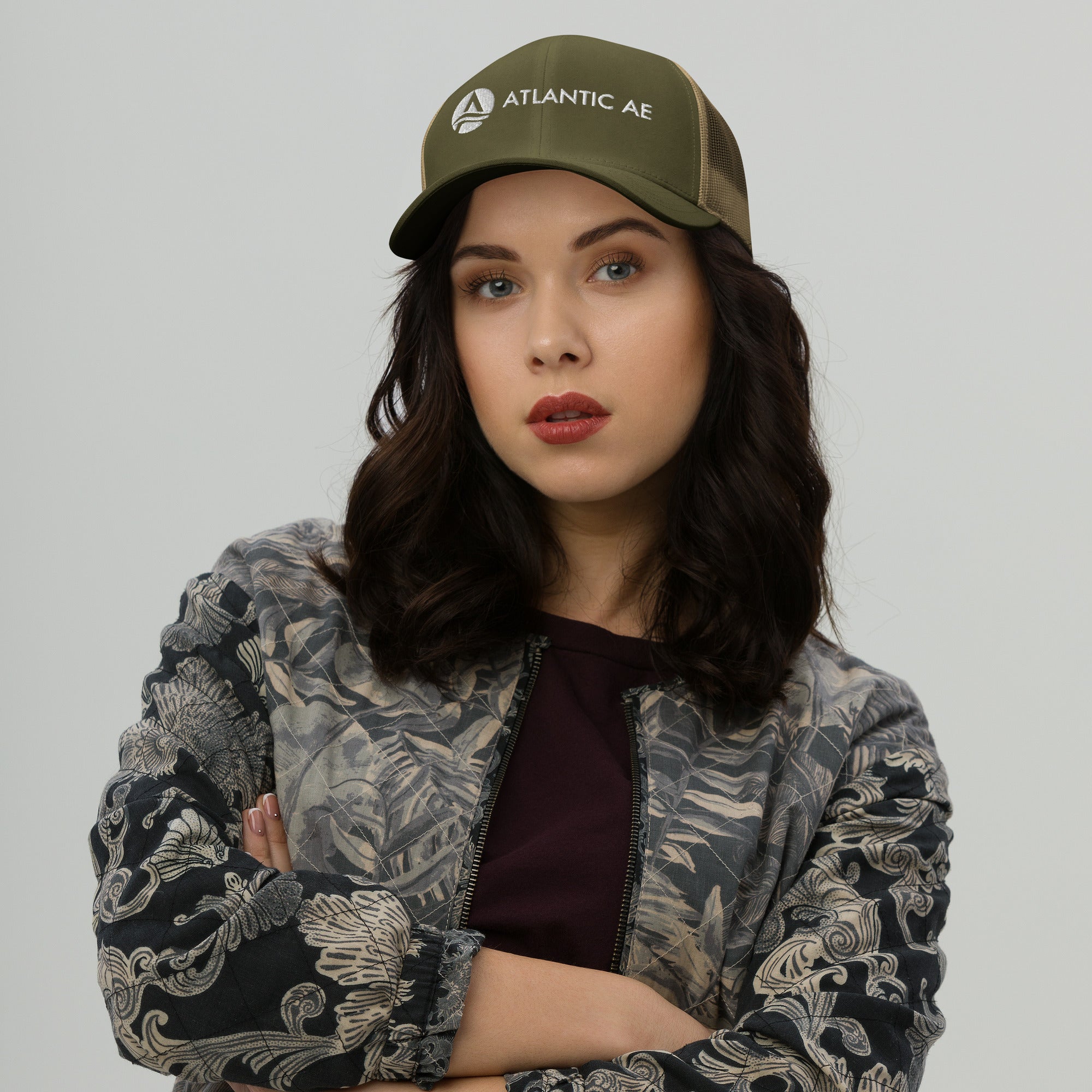 Atlantic AE Mesh Back Trucker Cap