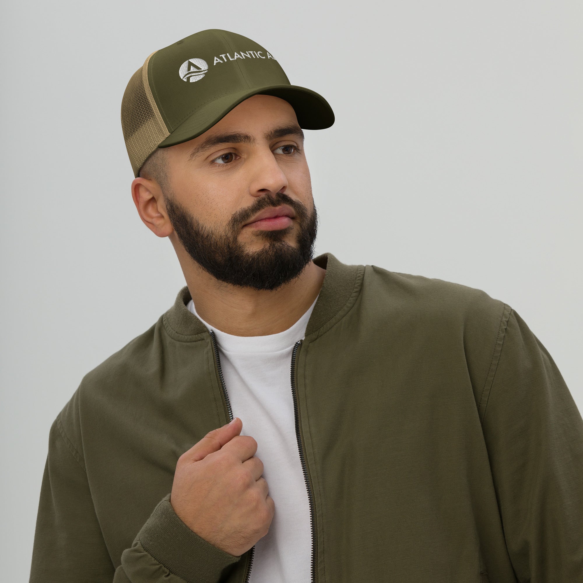 Atlantic AE Mesh Back Trucker Cap