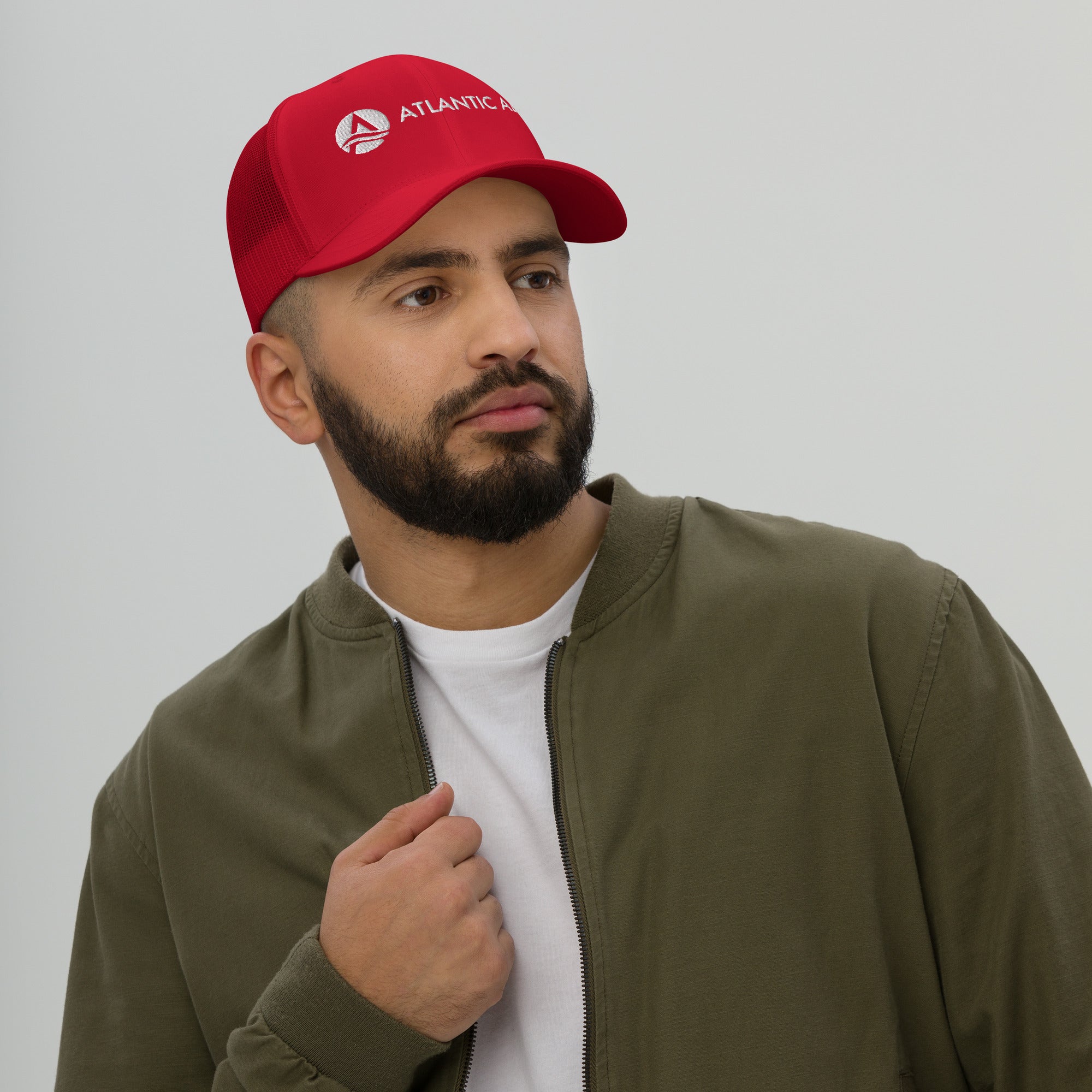 Atlantic AE Mesh Back Trucker Cap