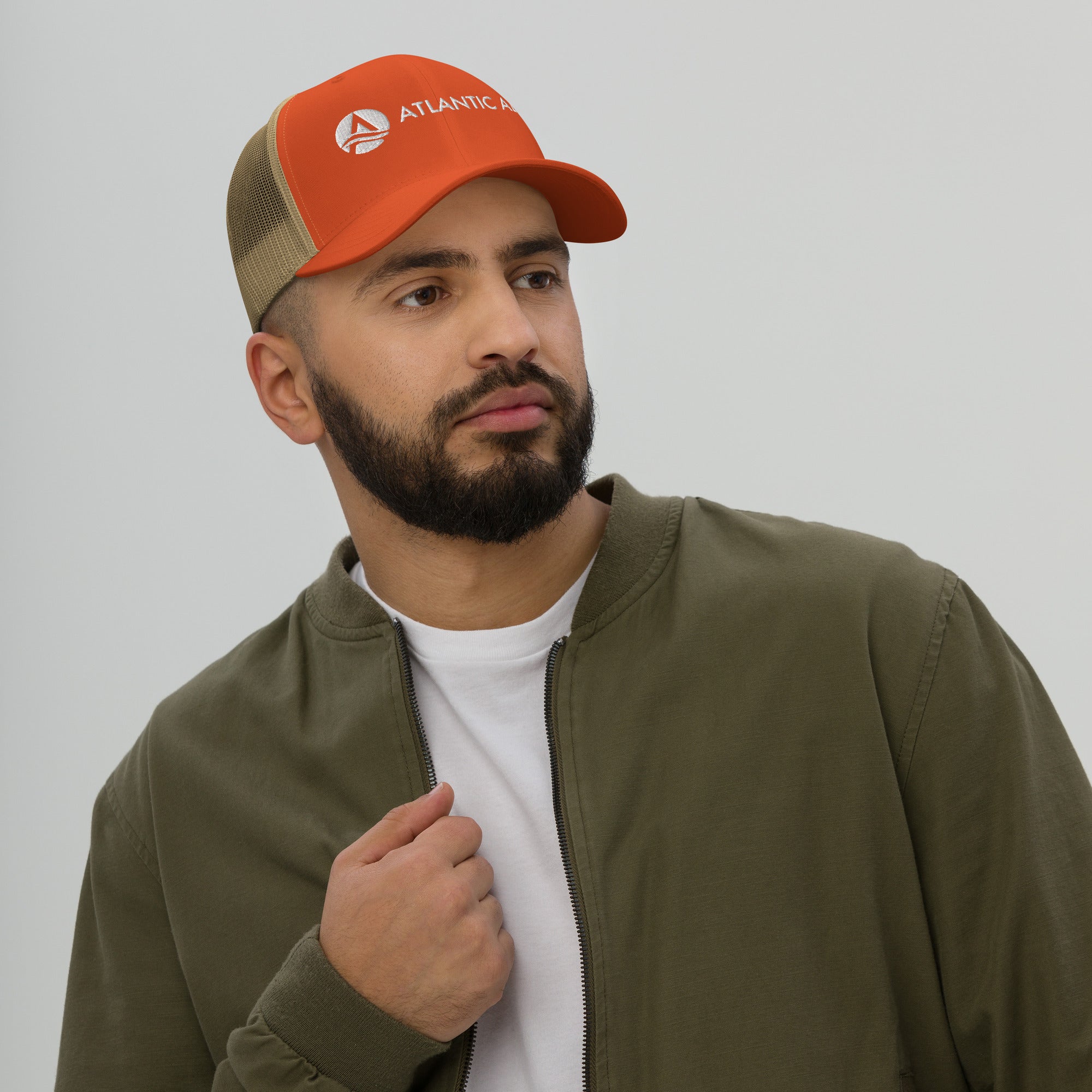 Atlantic AE Mesh Back Trucker Cap
