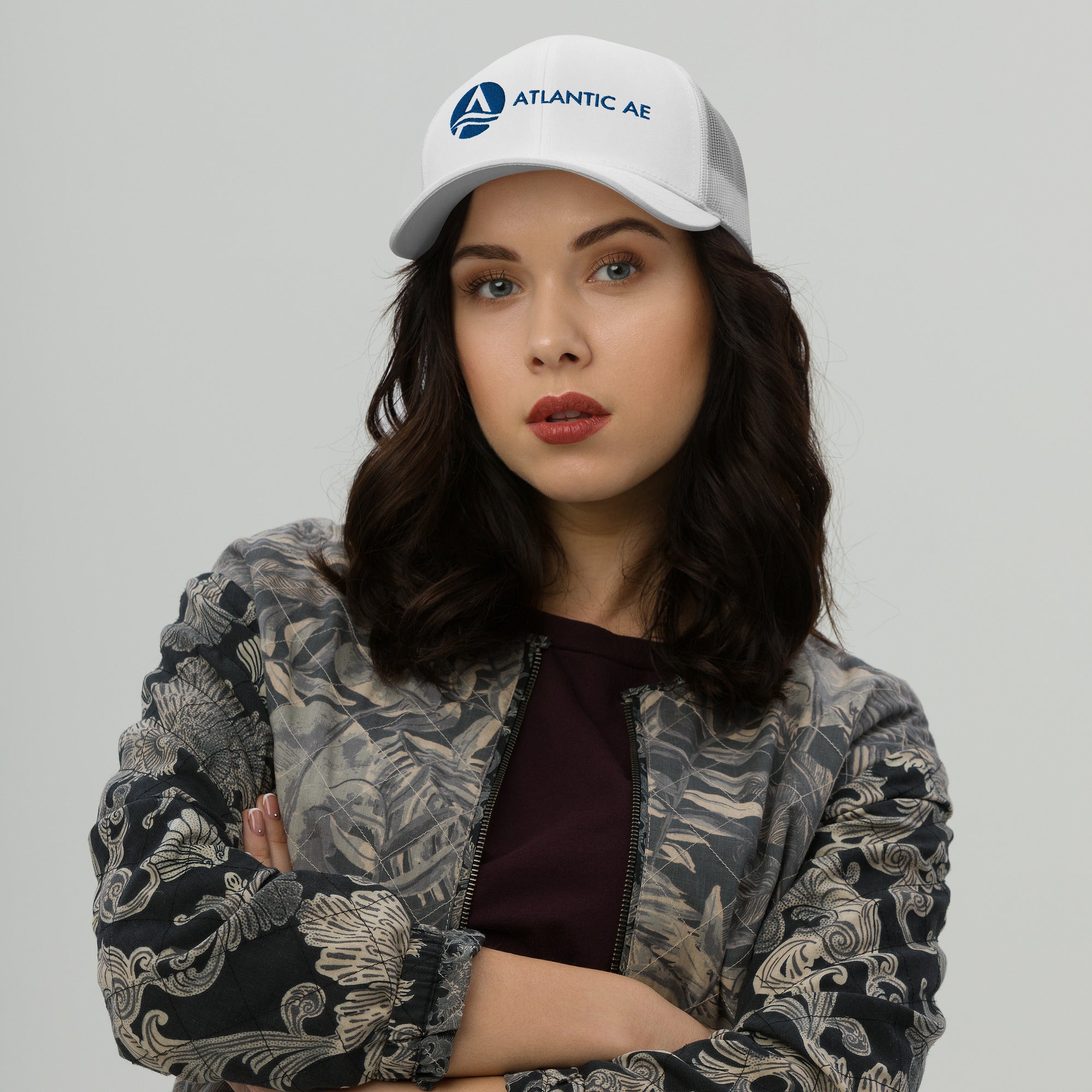 Atlantic AE Mesh Back Trucker Cap