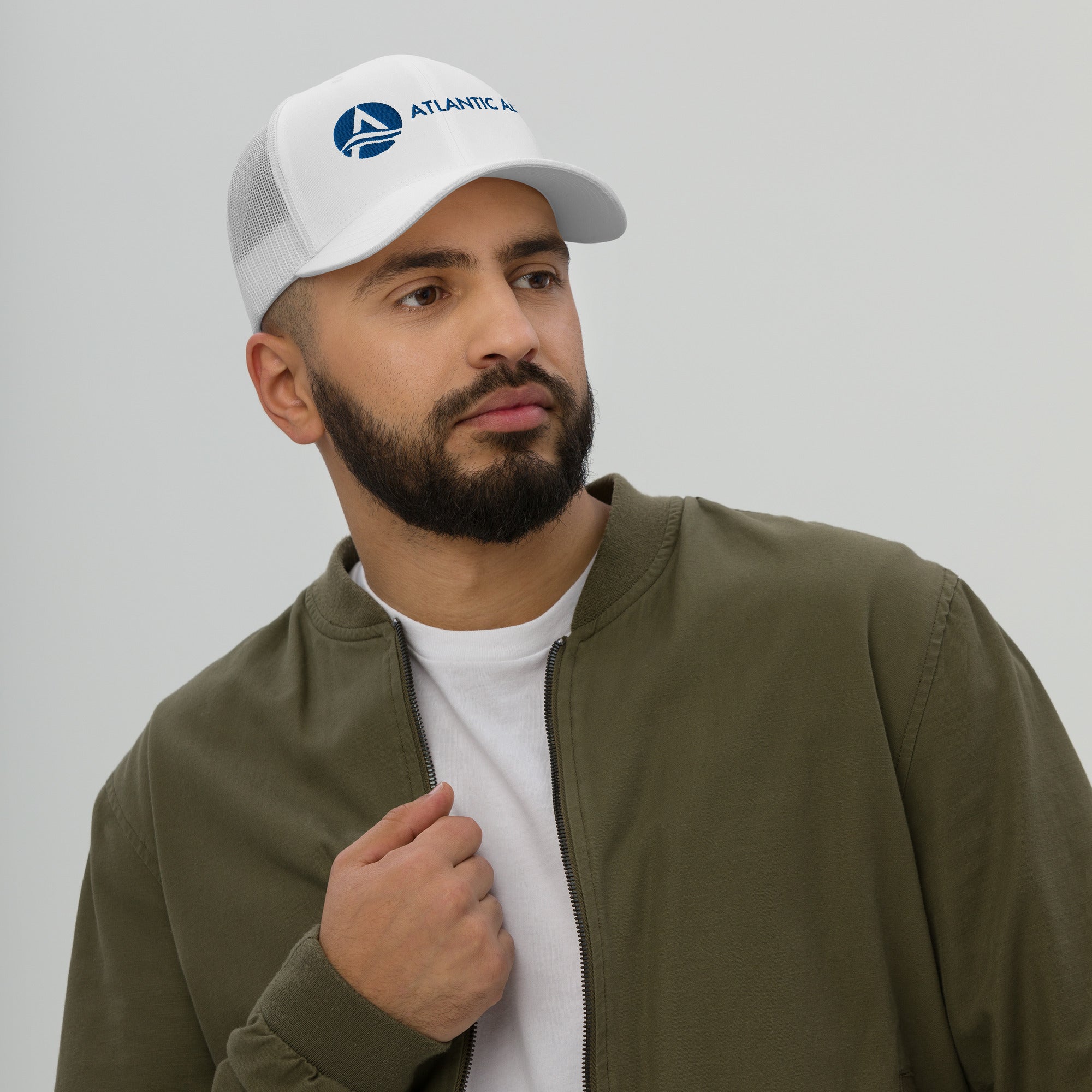 Atlantic AE Mesh Back Trucker Cap