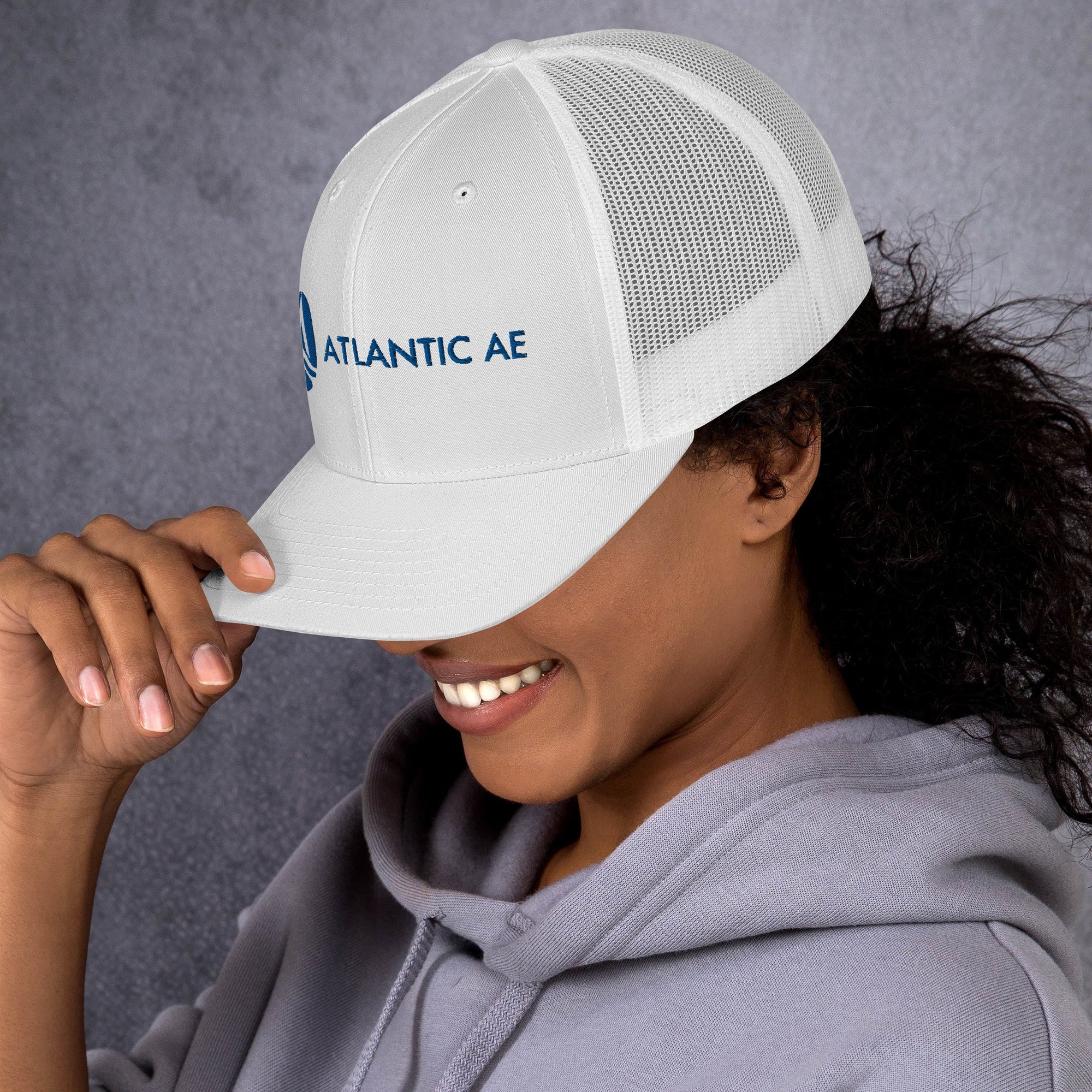 Atlantic AE Mesh Back Trucker Cap