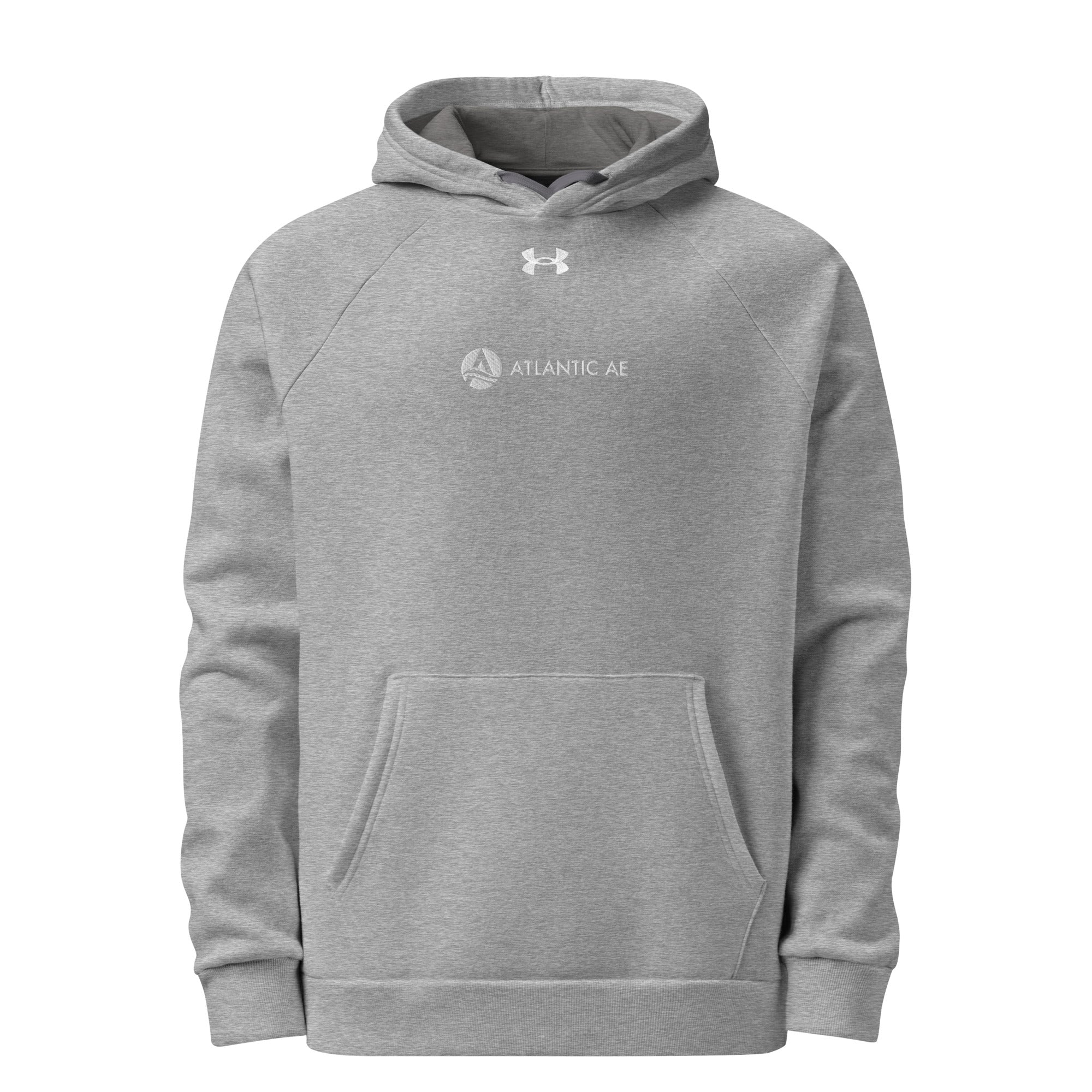 Atlantic AE Under Armour® Drawstring Hoodie - White Logo