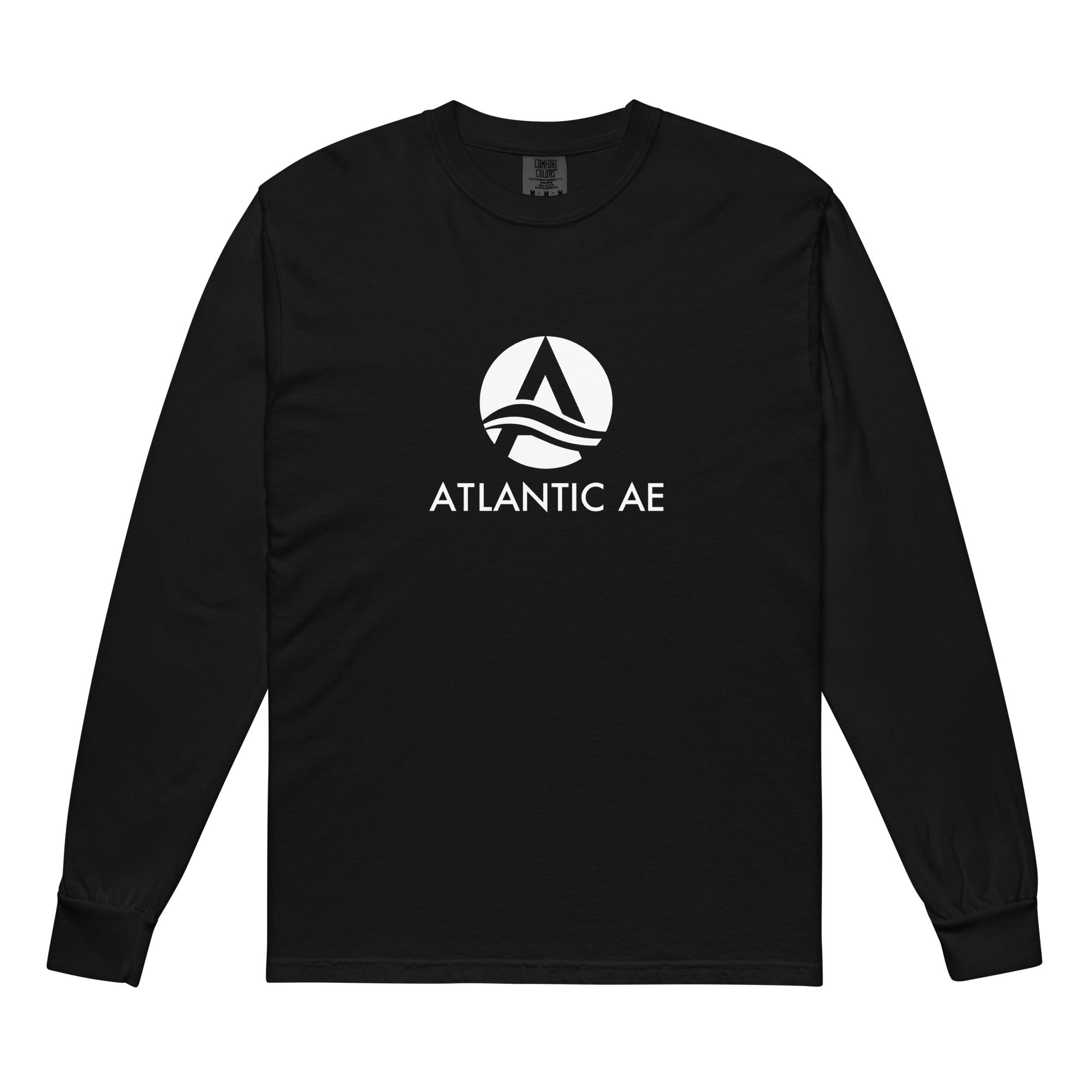 Garment-dyed heavyweight long-sleeve shirt