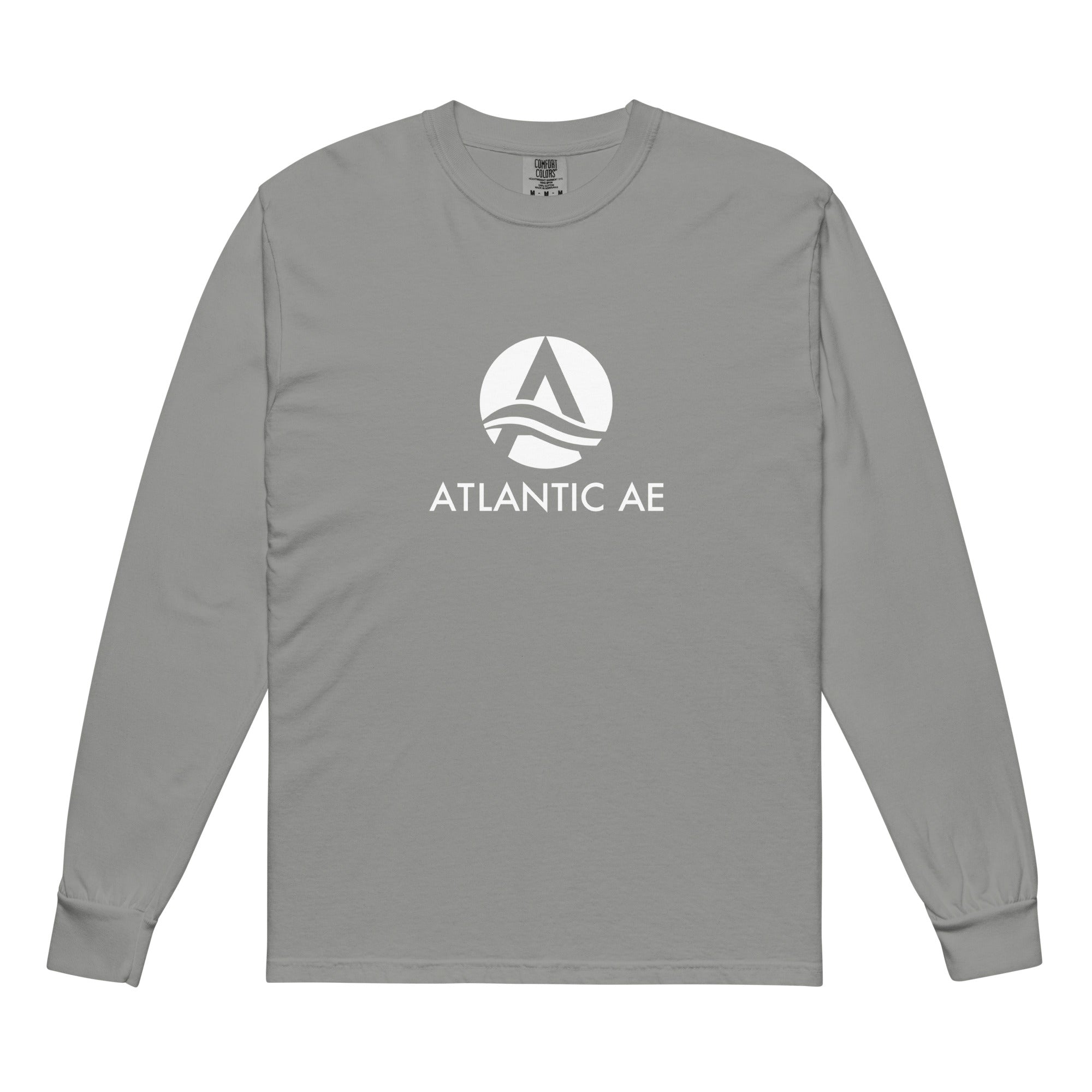 Garment-dyed heavyweight long-sleeve shirt