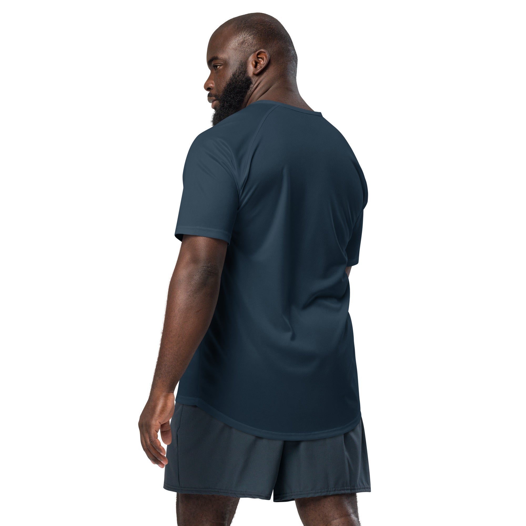 Atlantic AE Mesh Sports Jersey - Dark w/ Light Logo