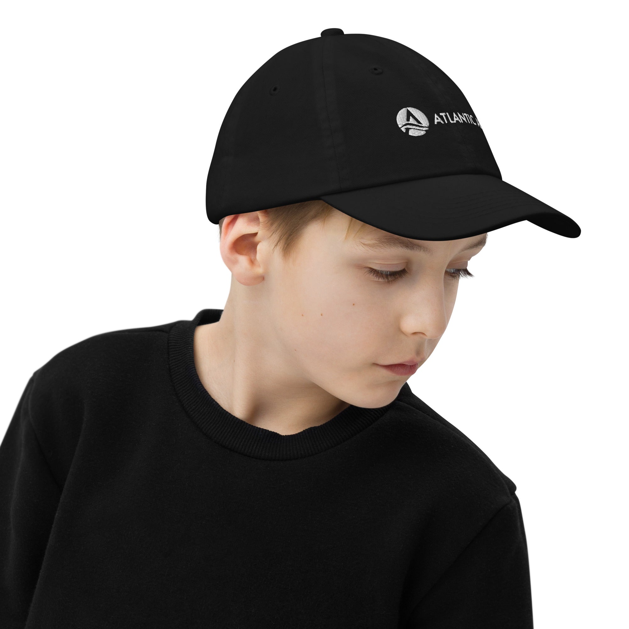 Atlantic AE Youth Baseball Cap - White Logo