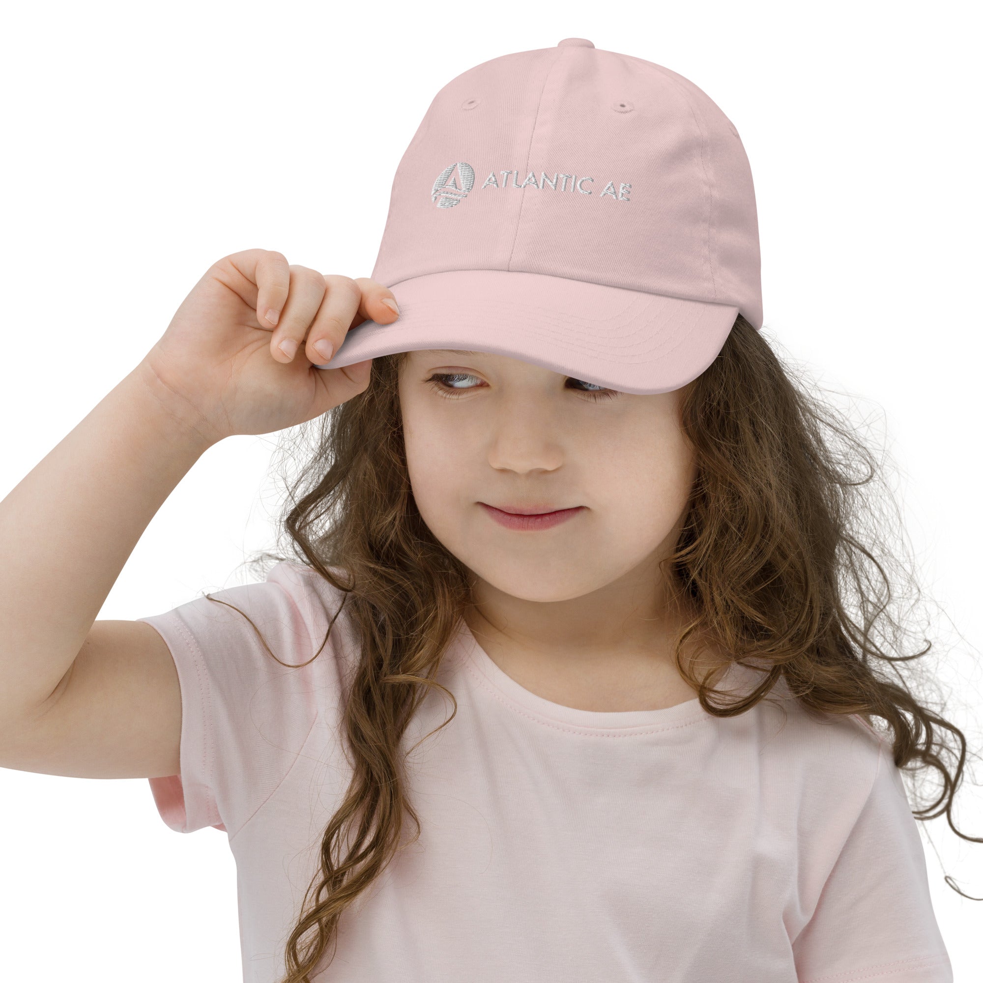 Atlantic AE Youth Baseball Cap - White Logo
