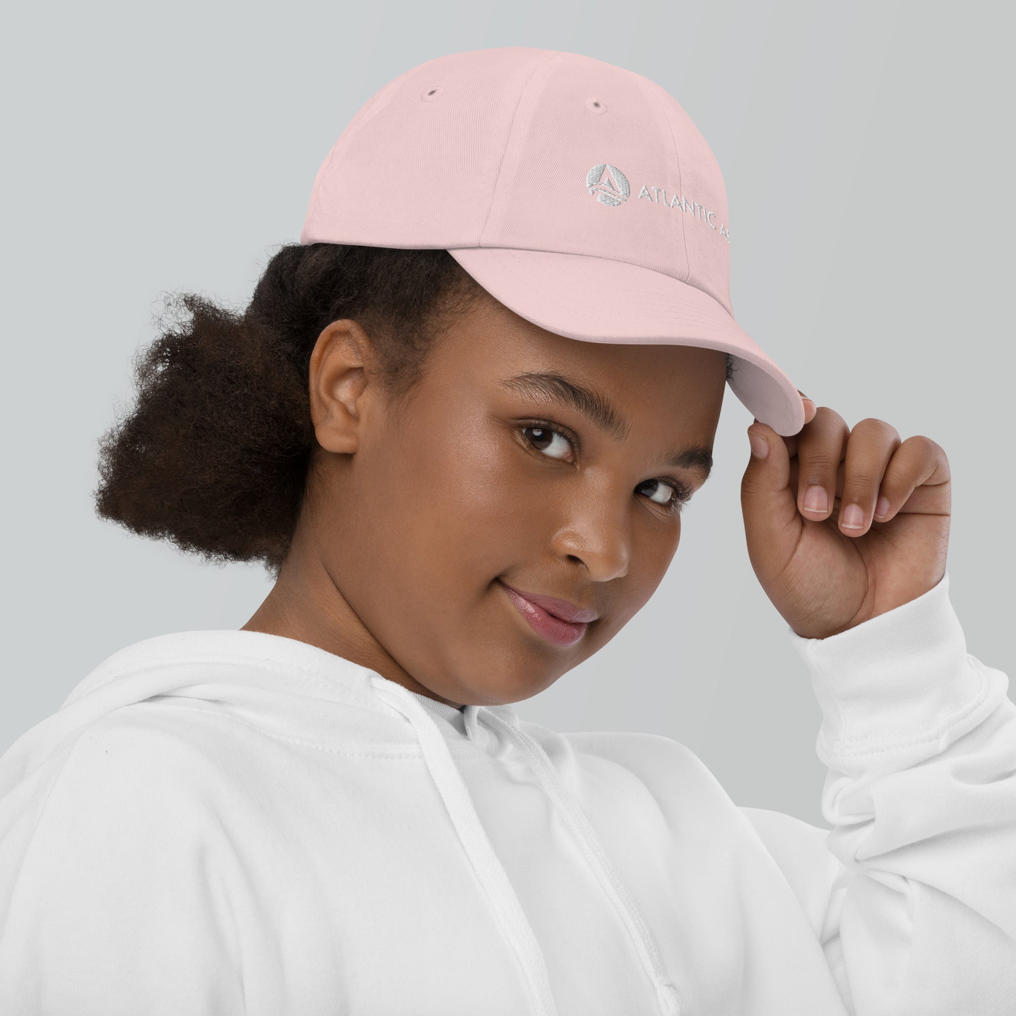 Atlantic AE Youth Baseball Cap - White Logo