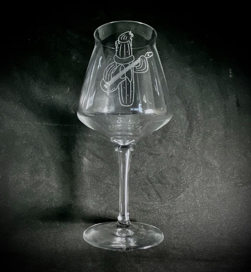 Engraved Teku Beer Glass- 14 oz - Item 42 Teku