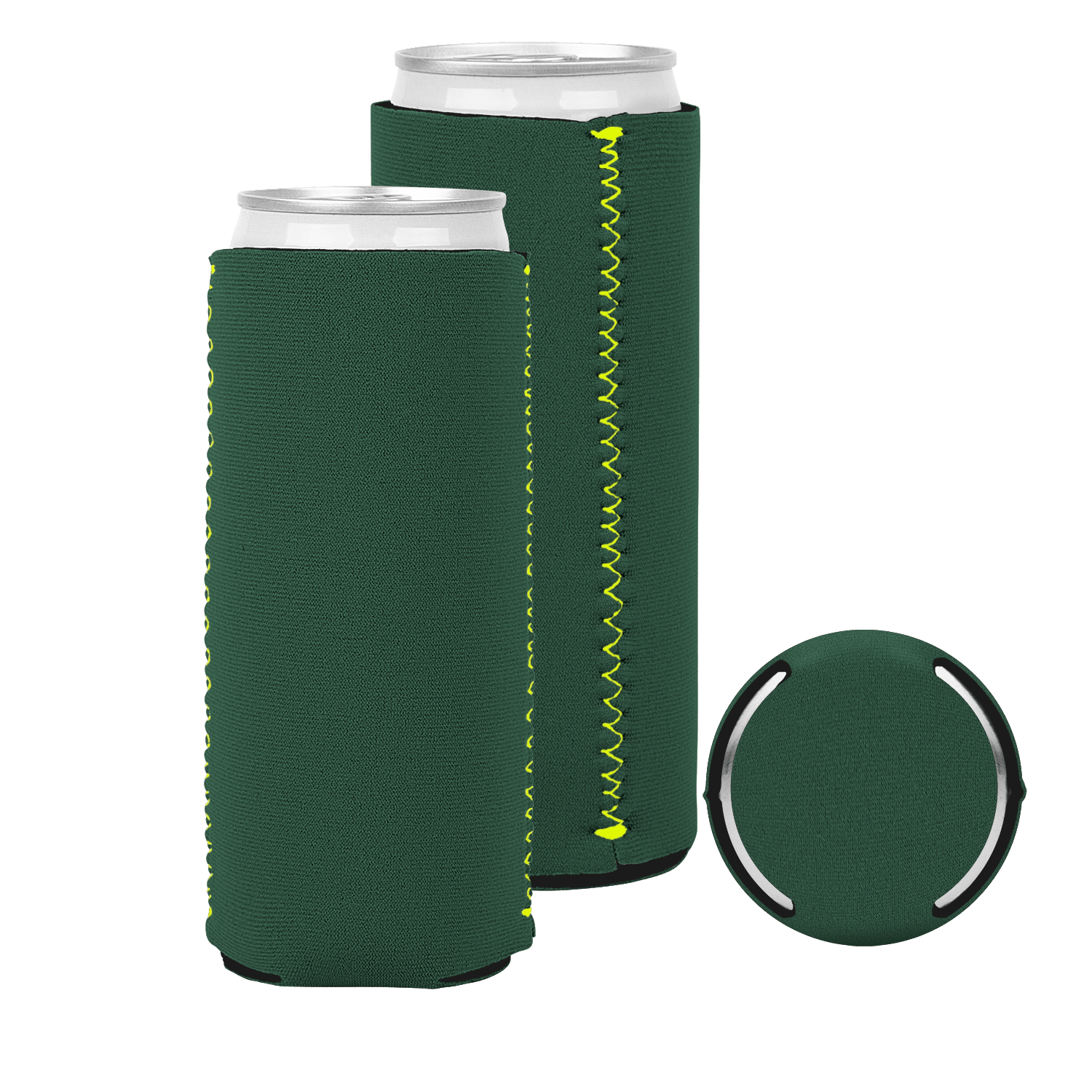 1-Color Neoprene Slim Can Koolers a Can Koolers by %shopname