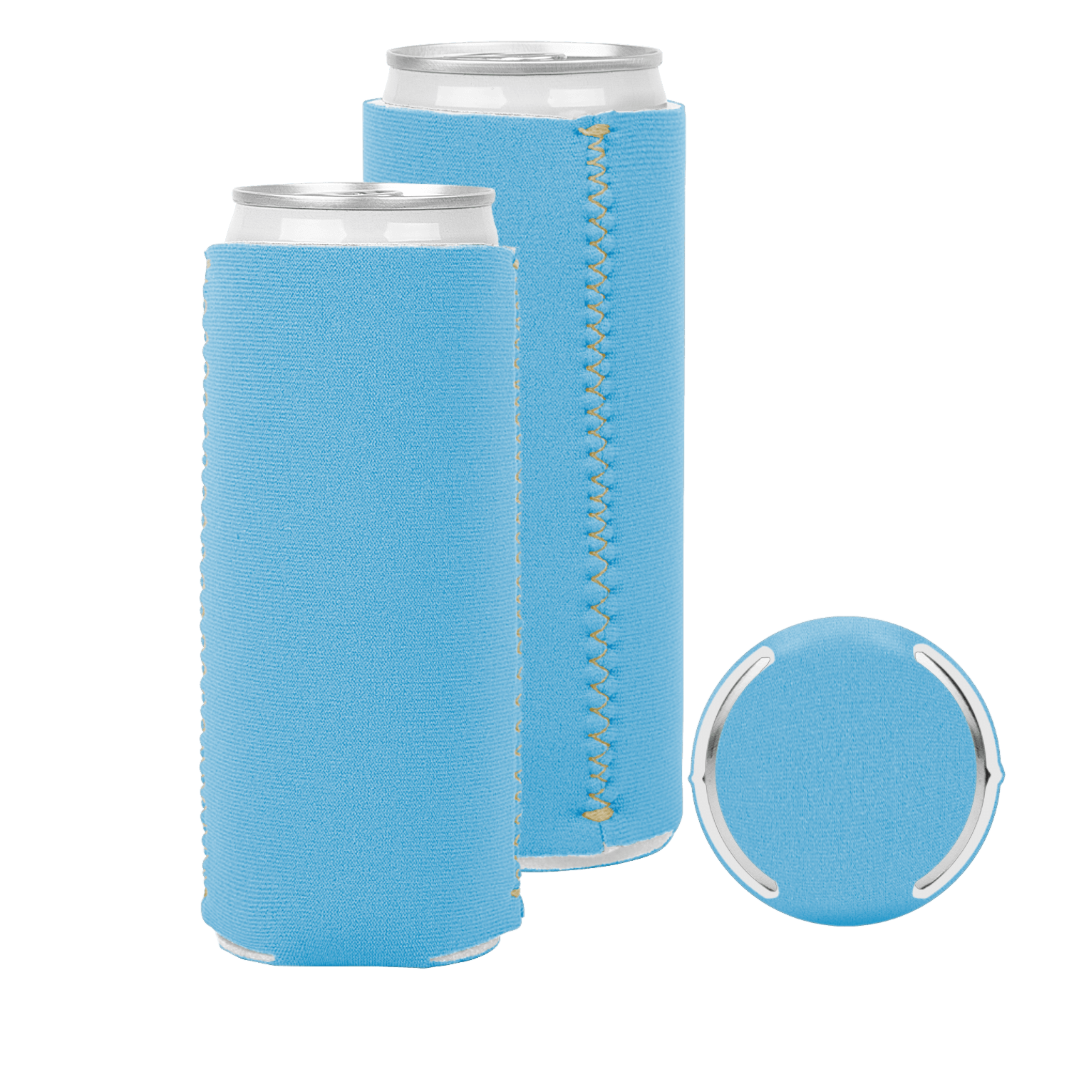 1-Color Neoprene Slim Can Koolers a Can Koolers by %shopname