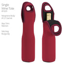 Customized Neoprene Wine Tote - Single Color