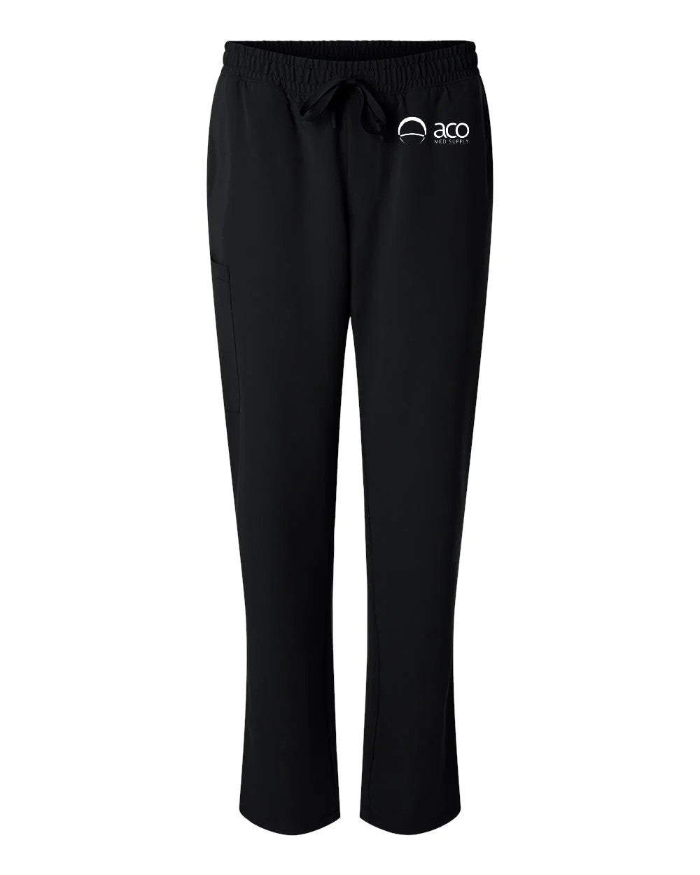 Jaanuu Men’s Rhodes Everyday Straight-Leg Scrub Pants With Logo