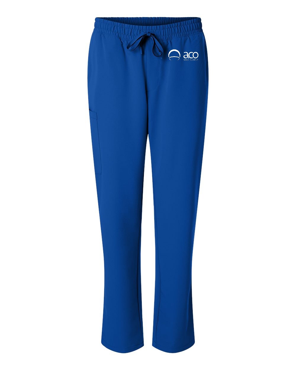 Jaanuu Men’s Rhodes Everyday Straight-Leg Scrub Pants With Logo