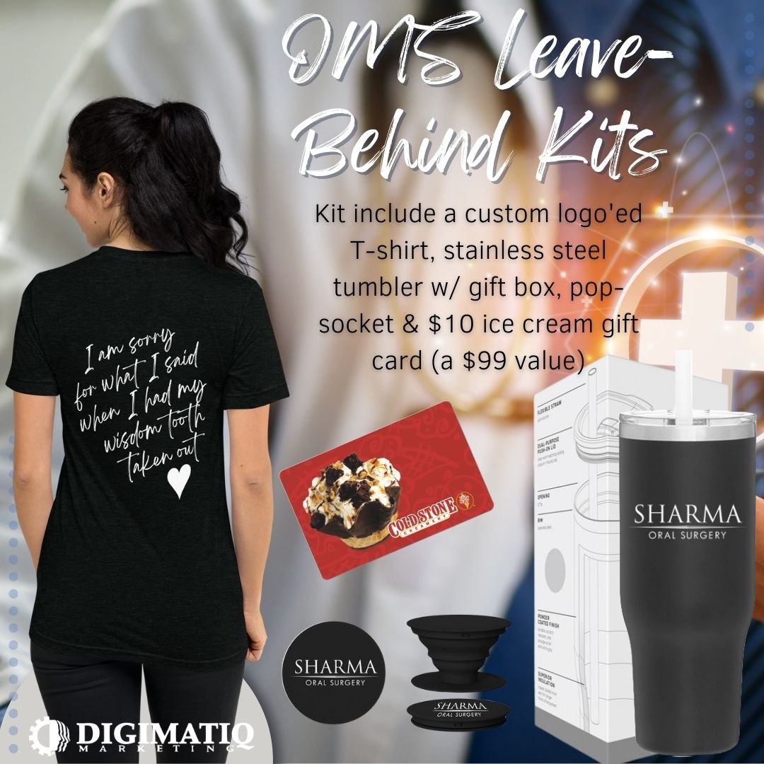 Oral Surgeon Patient Leave Behind Kits