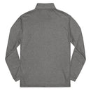 Atlantic AE Quarter Zip Adidas Dry-Wick Pullover - White Logo
