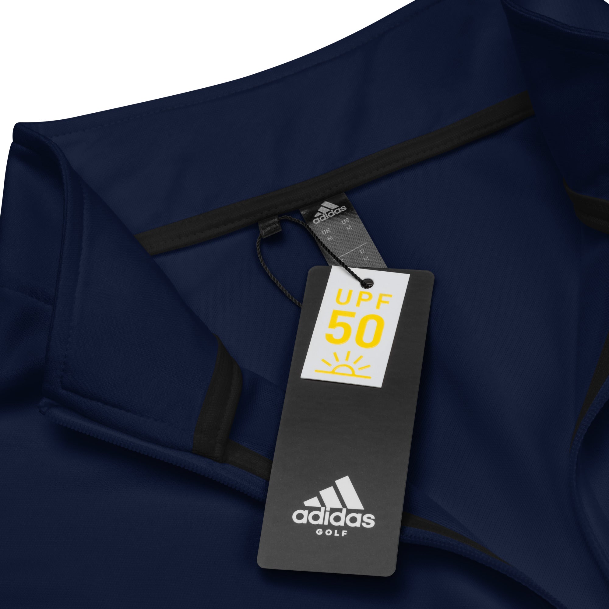 Atlantic AE Quarter Zip Adidas Dry-Wick Pullover - White Logo