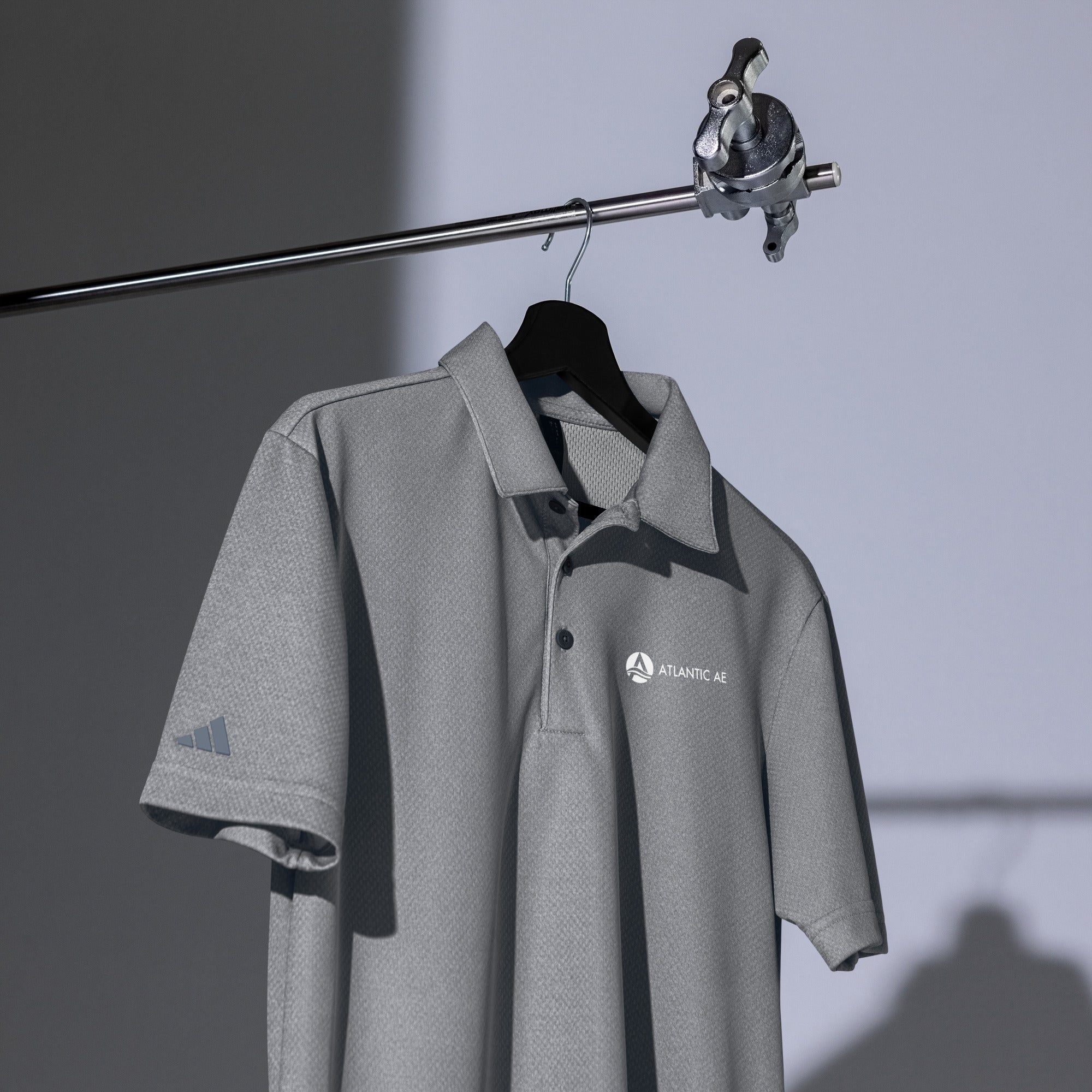 Adidas  unisex space-dyed polo
