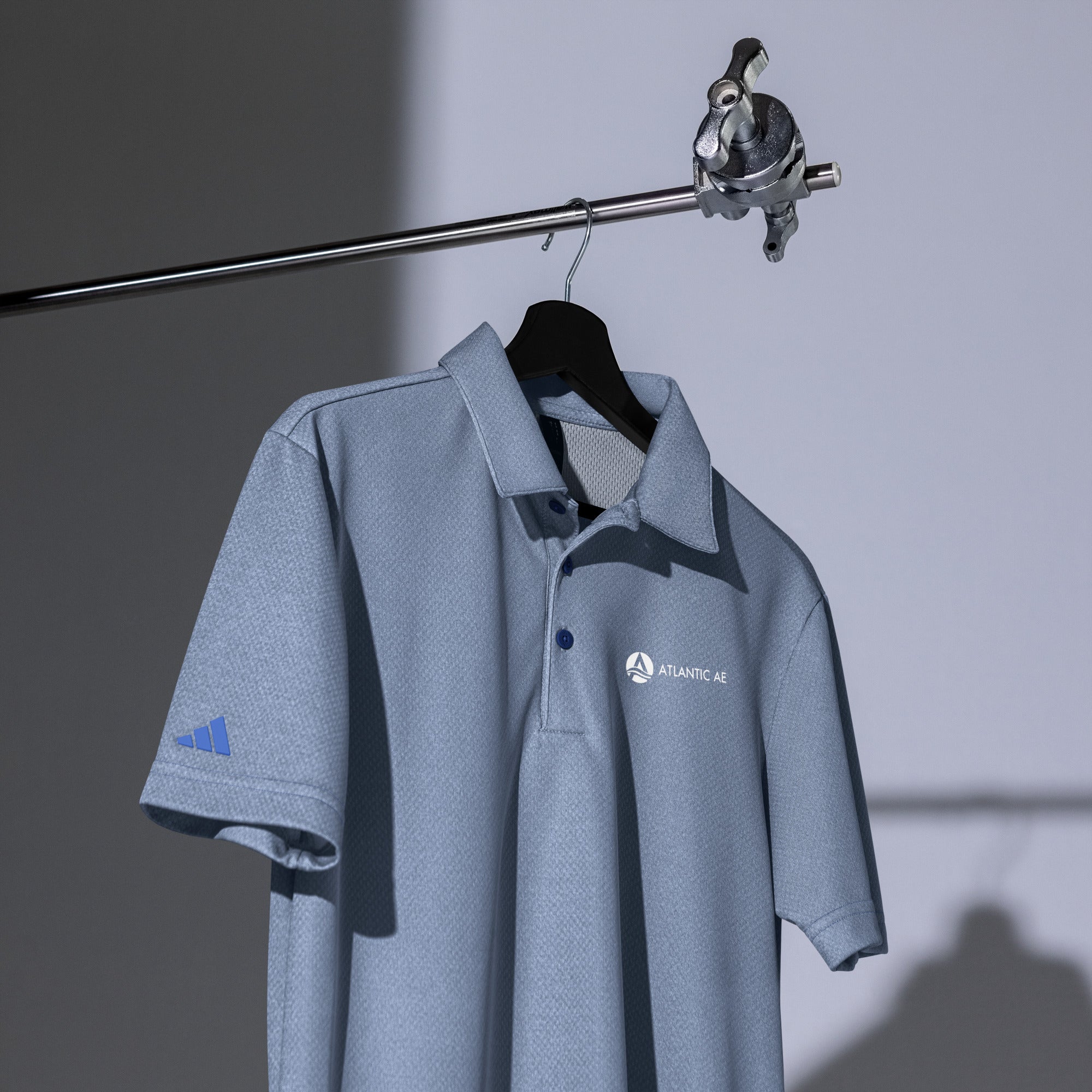 Adidas  unisex space-dyed polo