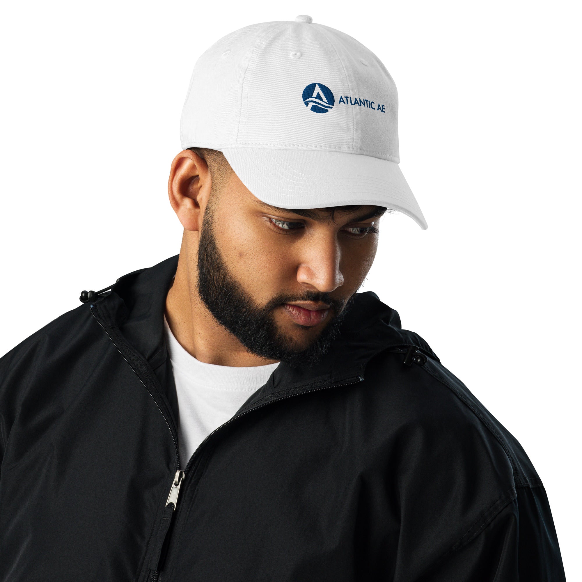 Atlantic AE Champion® Dad Hat - Blue Logo