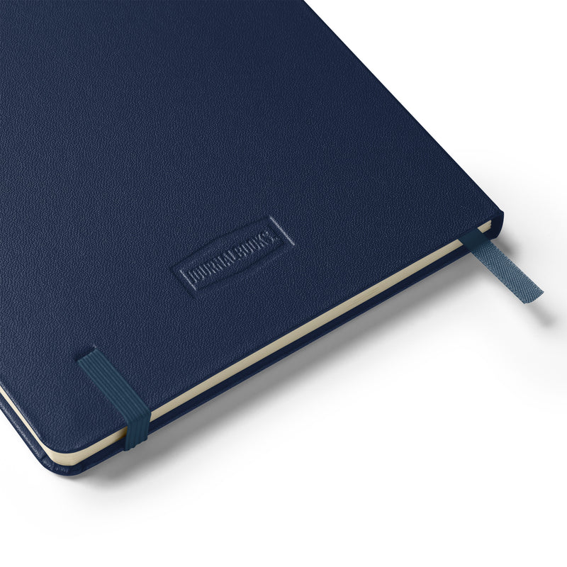 Hardcover bound notebook