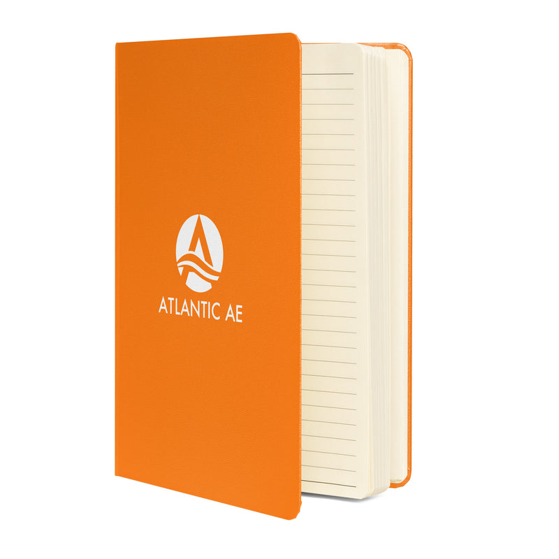 Hardcover bound notebook