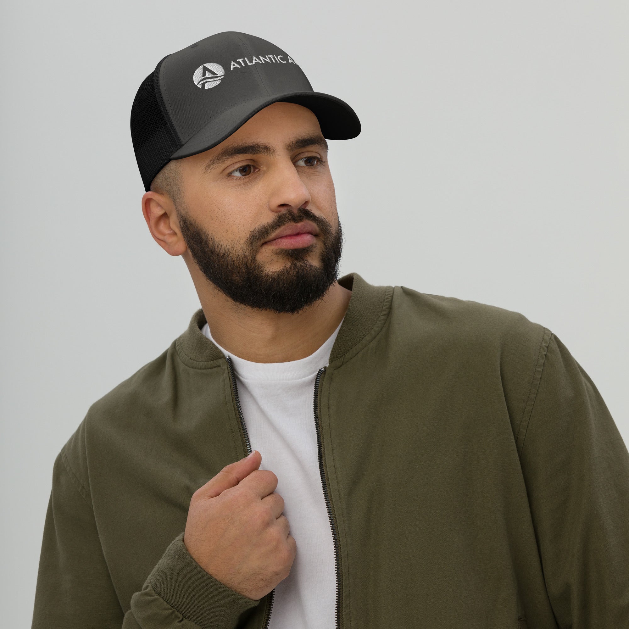 Atlantic AE Mesh Back Trucker Cap