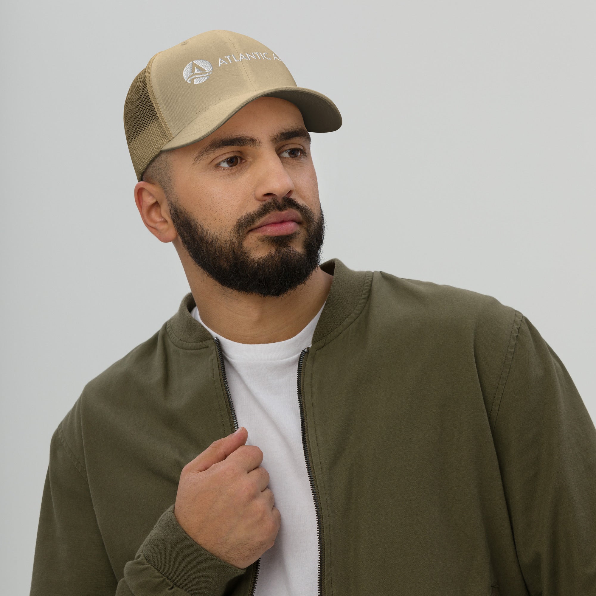 Atlantic AE Mesh Back Trucker Cap