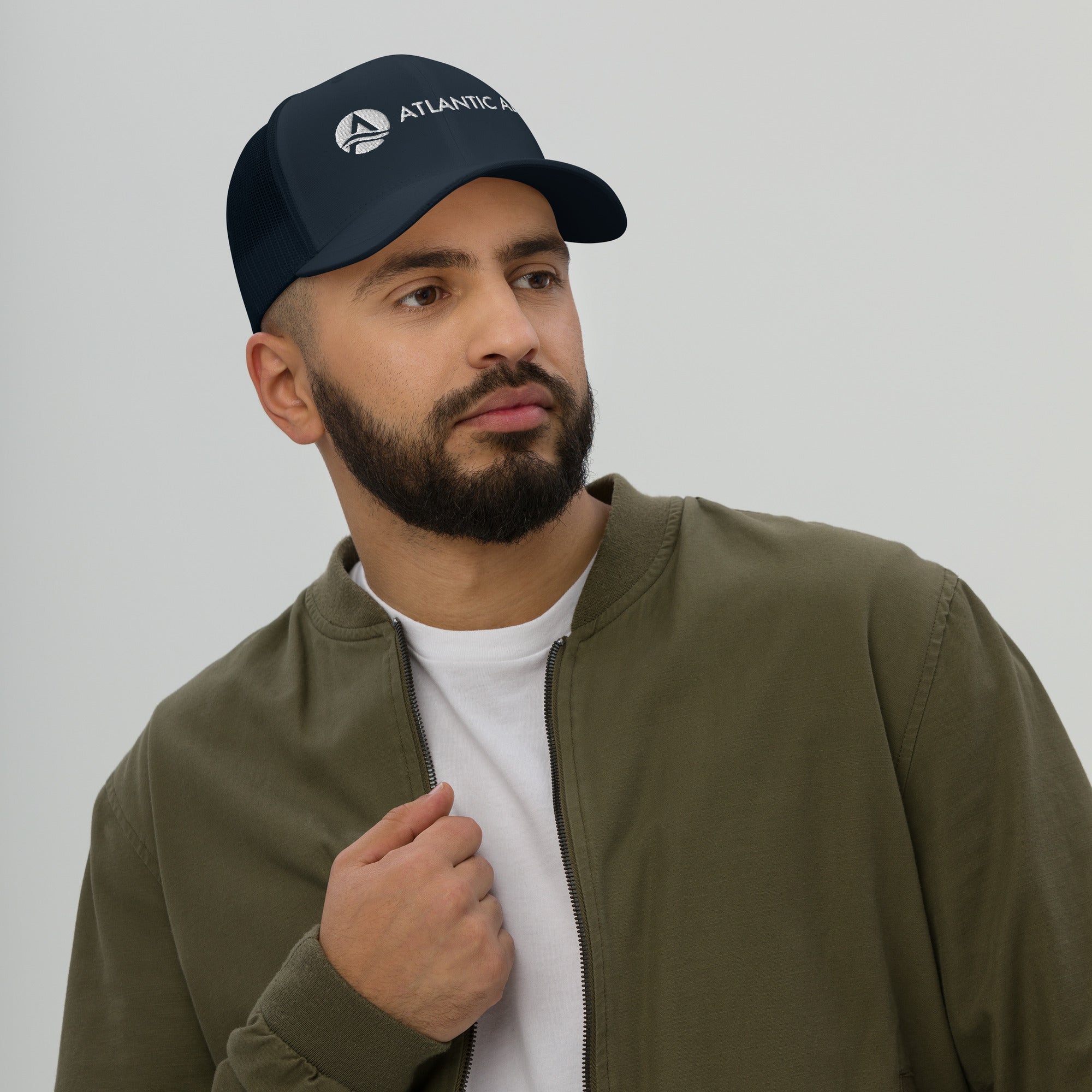 Atlantic AE Mesh Back Trucker Cap
