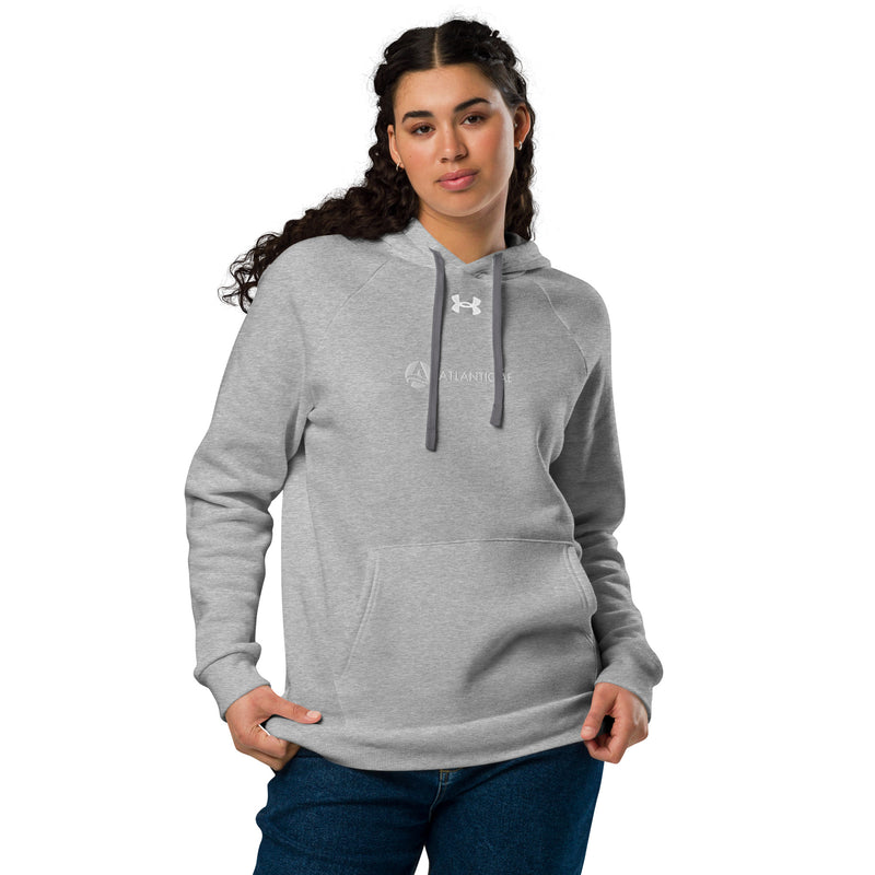 Atlantic AE Under Armour® Drawstring Hoodie - White Logo