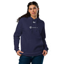 Atlantic AE Under Armour® Drawstring Hoodie - White Logo