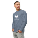 Garment-dyed heavyweight long-sleeve shirt