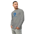 Garment-dyed heavyweight long-sleeve shirt