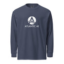 Garment-dyed heavyweight long-sleeve shirt