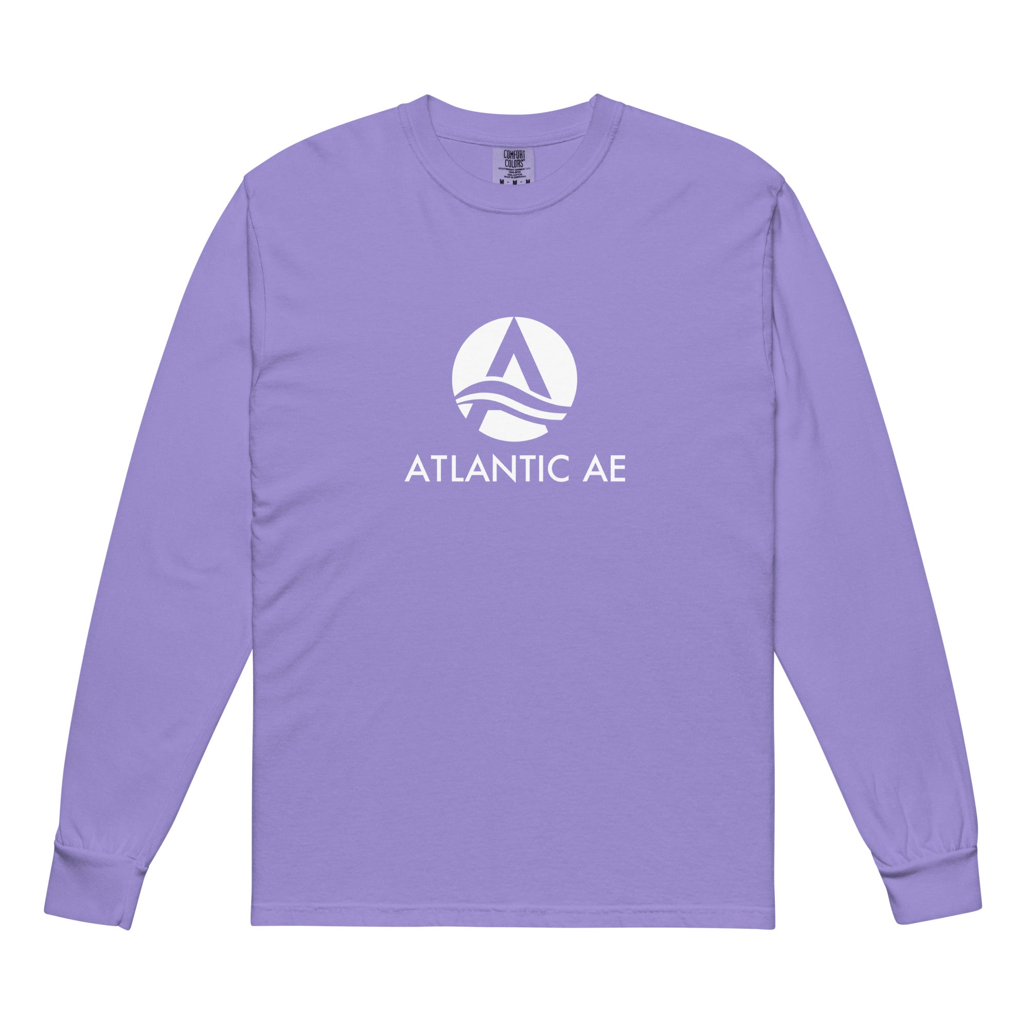 Garment-dyed heavyweight long-sleeve shirt